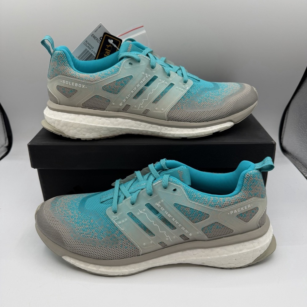 Adidas Solebox x Packer Energy Boost Shoes Men 11.5 Grey Silfra Rift Pack CP9762